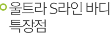 울트라 S라인 바디 특장점.